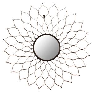 Oglinda decorativa (Ø 80cm) Pattern Black | PRIMERA COLLECTION
