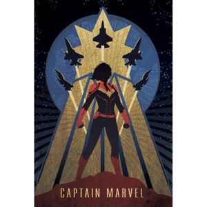 Captain Marvel - Deco Poster, (61 x 91,5 cm)