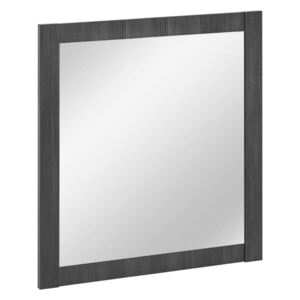 Oglindă pătrată Classic Grafit 80, 80x80x cm, pal/ sticla, gri