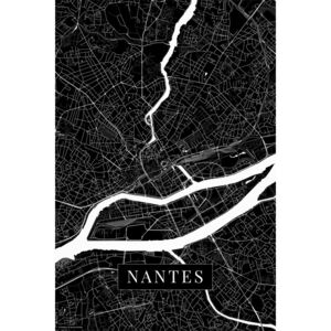 Harta Nantes_black, POSTERS