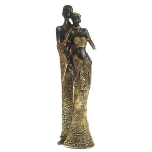 Statue cuplu african 35 cm