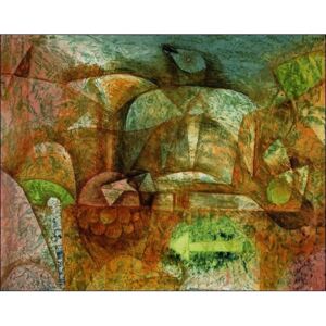 P.Klee - Stillben Mit Der Taube Reproducere, (80 x 60 cm)