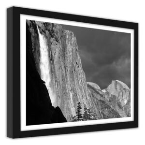 CARO Imagine în cadru - Mountains 70x50 cm Negru
