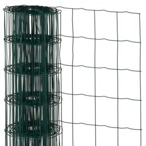 Nature Plasă din sârmă verde 0,6 x 10 m oțel cu plastic dreptunghiular 6050270
