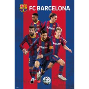 FC Barcelona - Group 2020/2021 Poster, (61 x 91,5 cm)