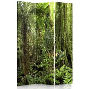 CARO Paravan - Jungle | tripartit | reversibil 110x150 cm