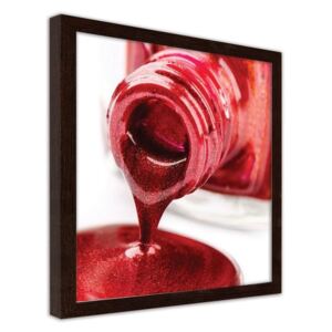 CARO Imagine în cadru - Red Paint 20x20 cm Maro
