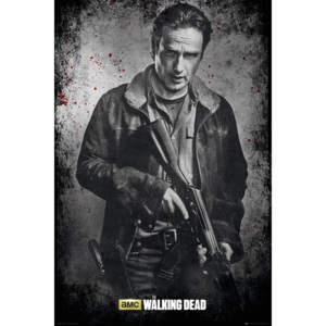 The Walking Dead - Rick b&w Poster, (61 x 91,5 cm)
