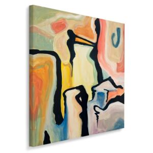 CARO Tablou pe pânză - Abstract 66 20x20 cm