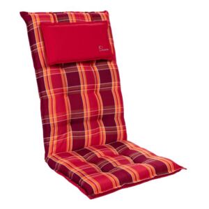 Blumfeldt Sylt, pernă tapițată, pernă pentru scaun, spătar înalt, poliester, 50 × 120 × 9 cm