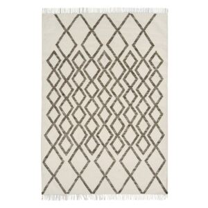 Covor Asiatic Carpets Hackney Diamond, 160 x 230 cm, bej-gri
