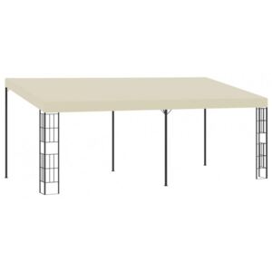 Pavilion de perete crem 3 x 6 m material textil