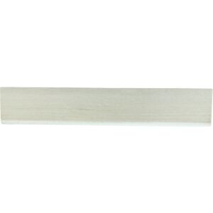 Plinta Wood white 8x45 cm