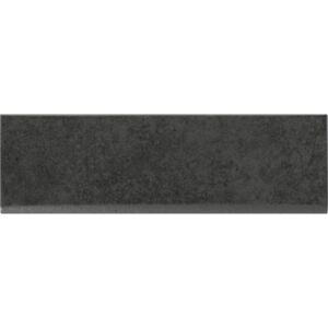 Plinta ceramica Glimmer negru 24,5x7,3 cm
