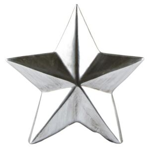 Decorațiune KJ Collection Star Silver, 12 cm