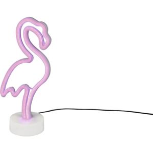 Veioza decorativa cu LED integrat Flamingo 1W, alimentare USB