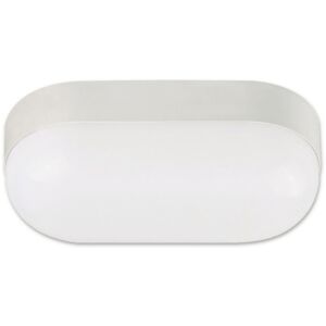 Aplica cu LED integrat Ronda 15W 1350 lumeni, pentru exterior IP65, alba