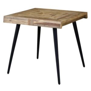 Masa din lemn de tec 80 cm Woody | ZAGO
