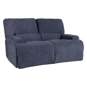Canapea recliner cu 2 locuri RC1540 99x96.5cm Gri albastru