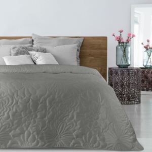 Cuvertură de pat bej, cu imprimeu floral Lăţime: 170 cm | Lungime: 210 cm