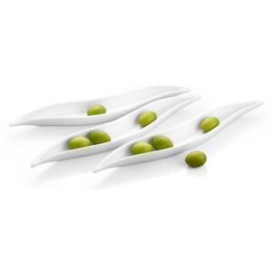 Set 3 boluri pentru aperitive Vialli Design Olive
