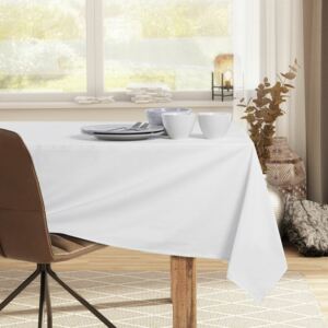 DecoKing Față de masă, albă, 110 x 110 cm