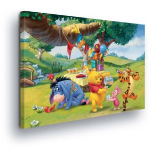 Tablou - Disney Winnie the Pooh in Nature II 100x75 cm