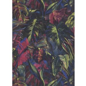 Tapet vlies imprimeu botanic multicolor 10,05x0,53 m