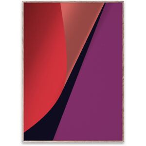 Poster cu rama stejar 50x70 cm Colour Fold 04 Paper Collective