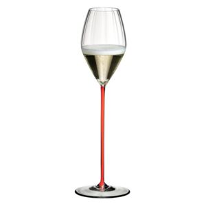 Pahar pentru sampanie si vin spumant, din cristal High Performance Champagne Rosu, 375 ml, Riedel