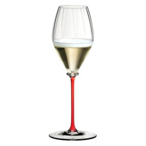 Pahar pentru sampanie, din cristal Fatto A Mano Performance Champagne Rosu, 375 ml, Riedel