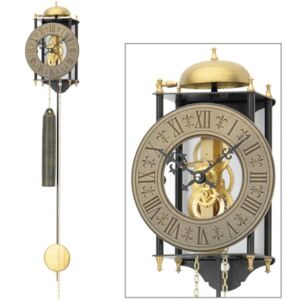 Pendula de perete mecanic AMS H301 skeleton