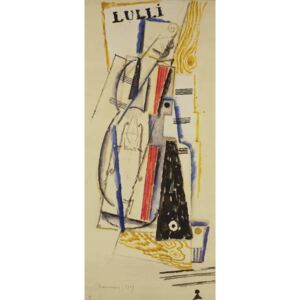 Abstract Lulli, 1919 Reproducere, Marcoussis, Louis