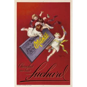 Advertising poster for Milka chocolates by Suchard, 1925 Reproducere, Cappiello, Leonetto