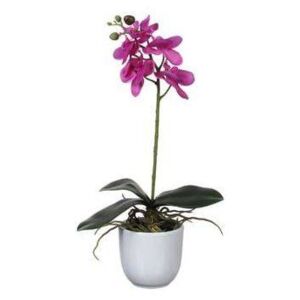 Flori artificiale in ghiveci - Orhidee H 48 cm