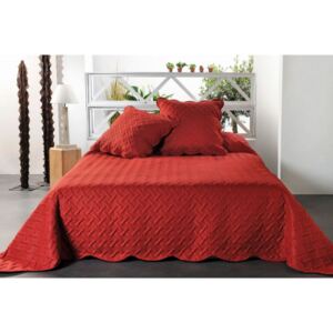 Cuvertură roșie de pat Californie 230x250 cm