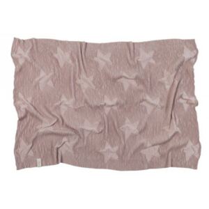 Pled nude din bumbac 90x120 cm Hippy Stars-Vintage Nude Lorena Canals