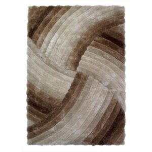 Covor Flair Rugs Furrow Natural, 80 x 150 cm, gri-maro
