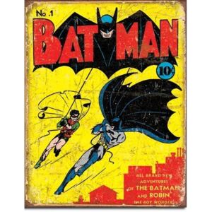 Placă metalică - Comics Batman and Robin
