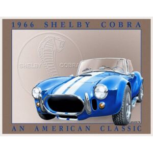 Placă metalică - Shelby Cobra (1)
