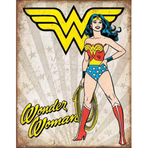 Placă metalică - Wonder Woman