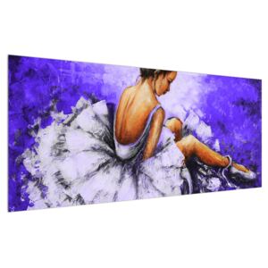 Tablou cu balerina șezând (Modern tablou, K014610K12050)