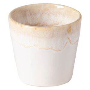 Ceașcă din gresie ceramică pentru espresso Costa Nova Grespresso, alb-roz