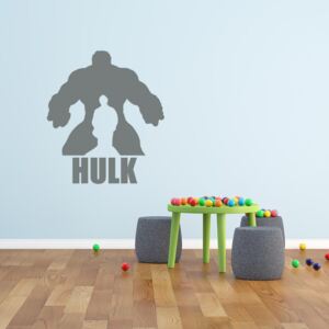 GLIX Avengers Hulk - autocolant de perete Gri 60x40 cm