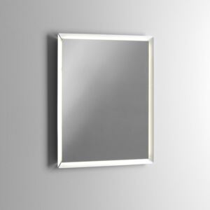 Oglinda cu LED NARA , Metal Sticla, Alb, 70x4x90