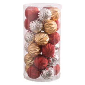 Set 30 decorațiuni de Crăciun Unimasa Balls