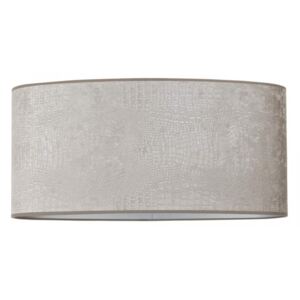ABAJUR oval din polyester Marly argintiu