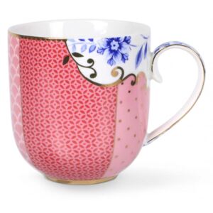 Set 6 cani din portelan Studio Royal, roz, 260 ml