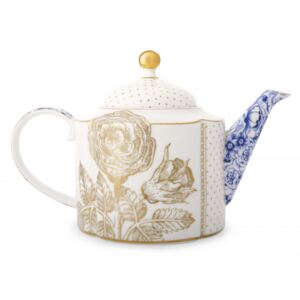 Ceainic din portelan Studio Royal, alb, 1.65 L