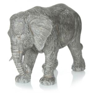 Decoratiune Elephant, gri